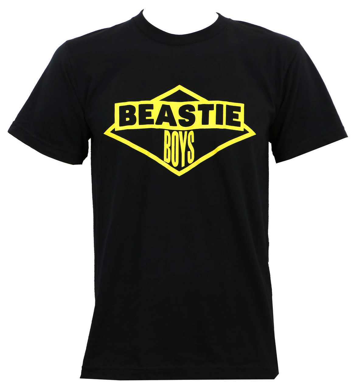 Beastie Boys Yellow Logo Slim-Fit T-Shirt - Merch2rock Alternative